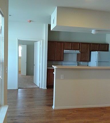 Kitchen/dining/entry to master bedroom