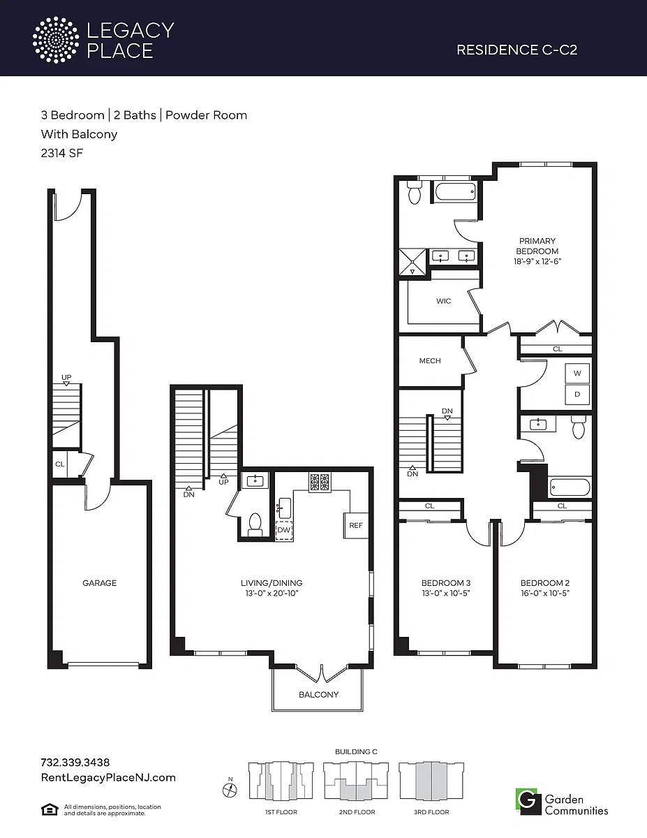Floor plan C-C2