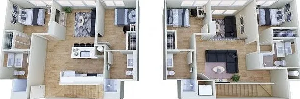 4x4 Aerial Duplex 4x4 Aerial Duplex