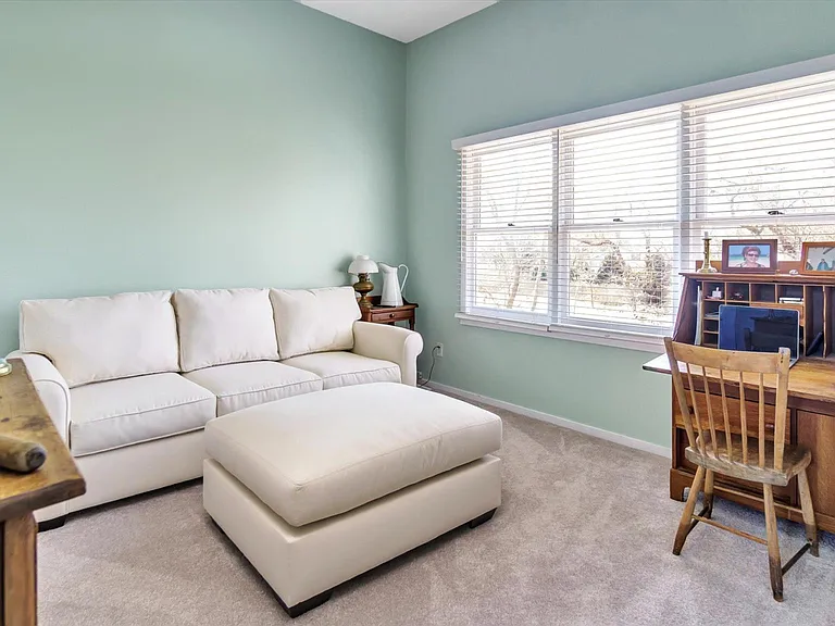 Guest Bedroom has queen sleeper sofa.