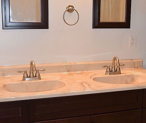 Master bath sinks