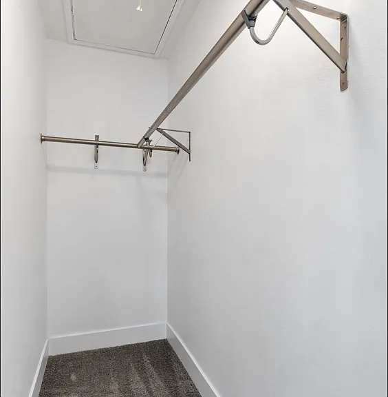 Bedroom 4 closet/attic entry
