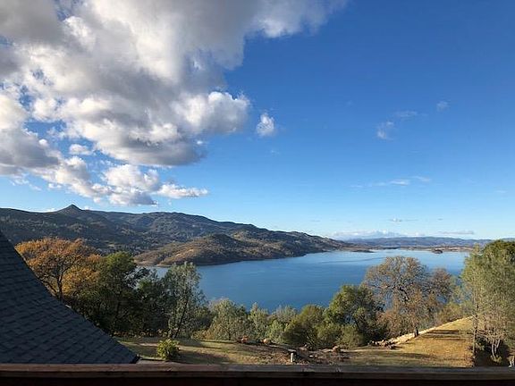 Beautiful view of the lake from the upstairs balcony