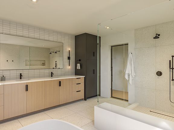 Juniper Bathroom in Graphic Modern