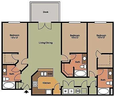 Floor plan Glenoak