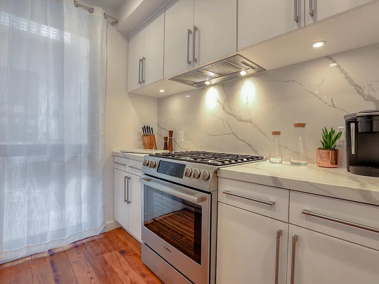There is an espresso machine in each condo for our guests.