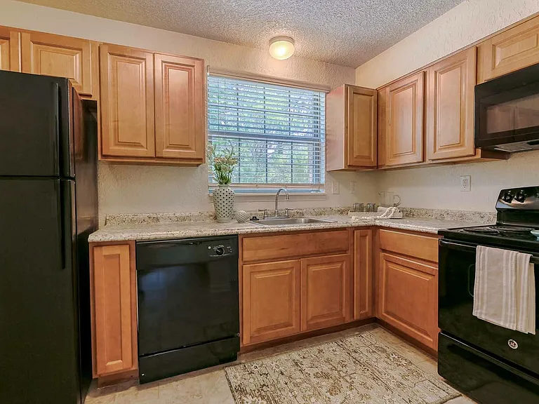 Warm Pecan Cabinetry
