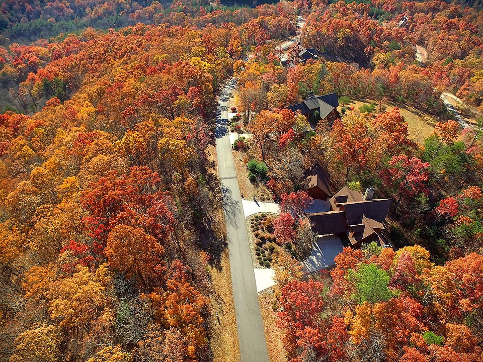 aerial view of neighborhood