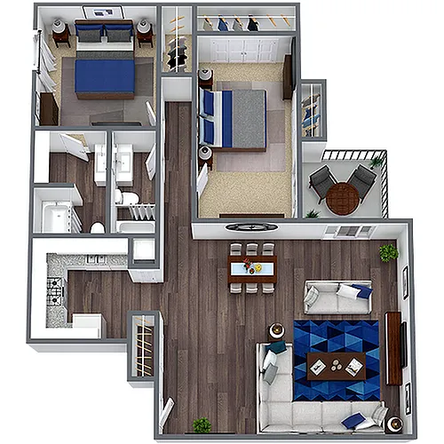Floor plan B3