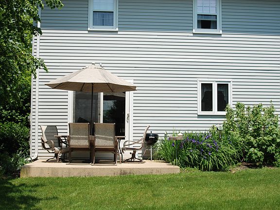 Rear patio