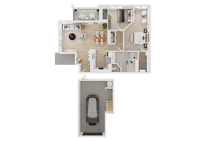 Floor plan B1H