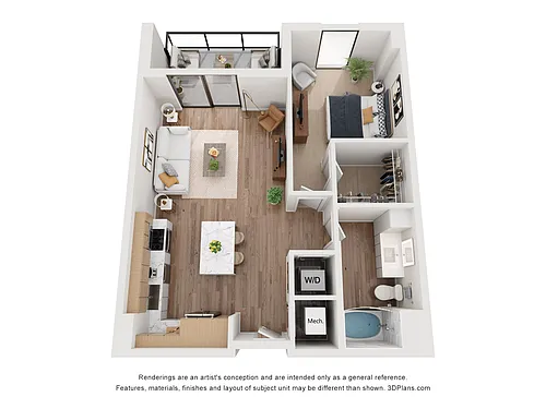 Floor plan D2