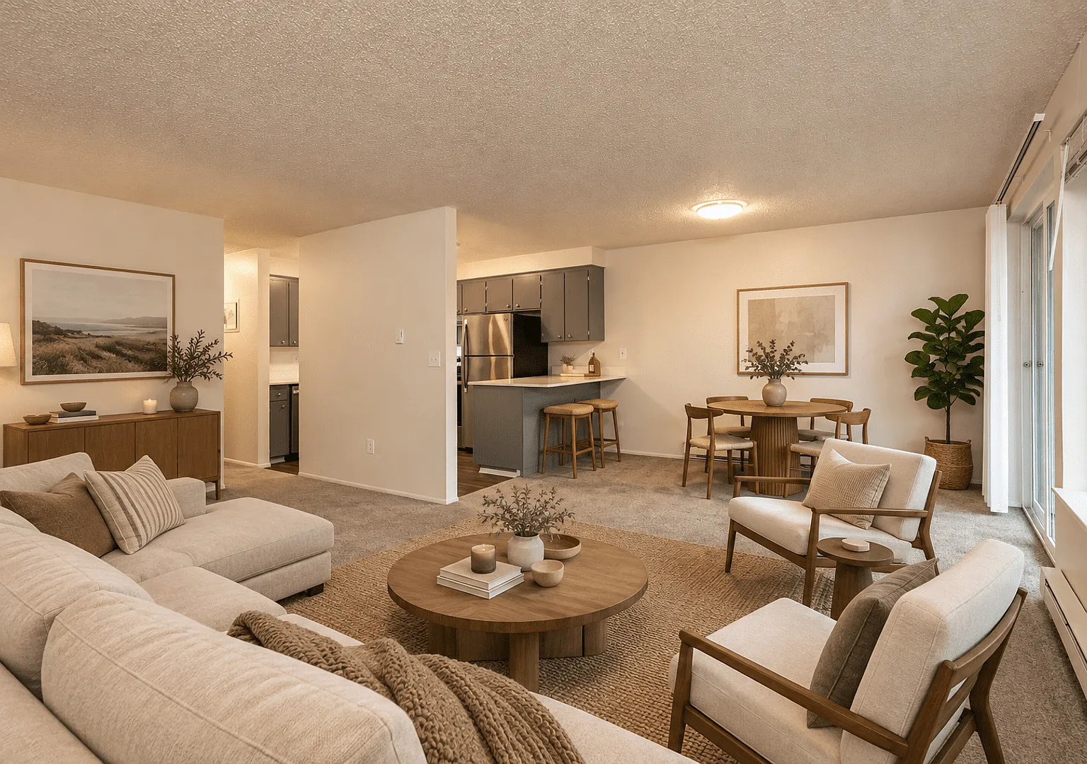 1 bed, 1.0 bath, 690 sqft, $1,395 — Photo 2