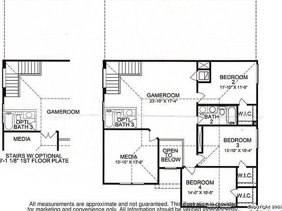 2nd floor layout
