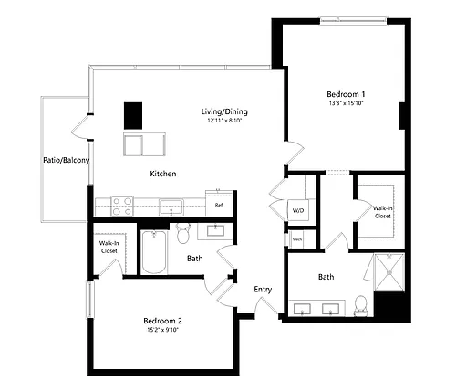 Floor plan B3