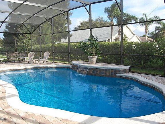 Heated salt-water pool 