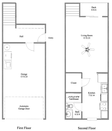 Floor plan Studio A