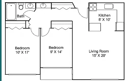 Floor plan Mapleview