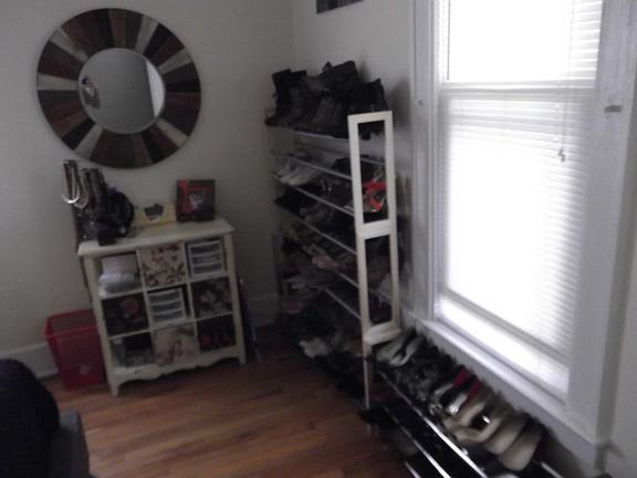 Looking Northeast from bedroom doorway