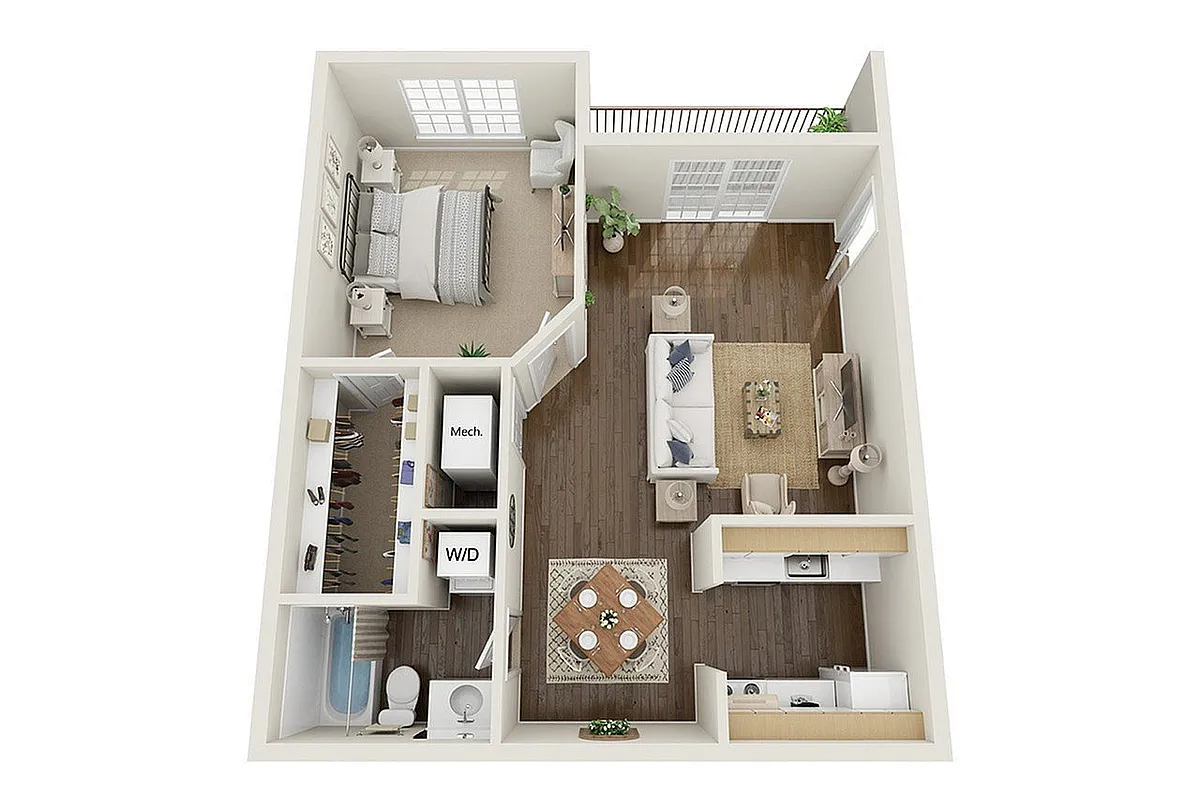 Floor plan The Maple