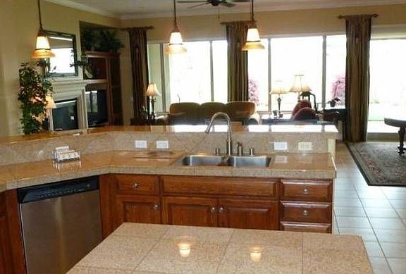 Kitchen into Great Room