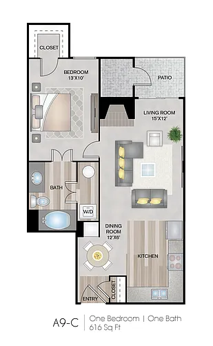 Floor plan A9-C