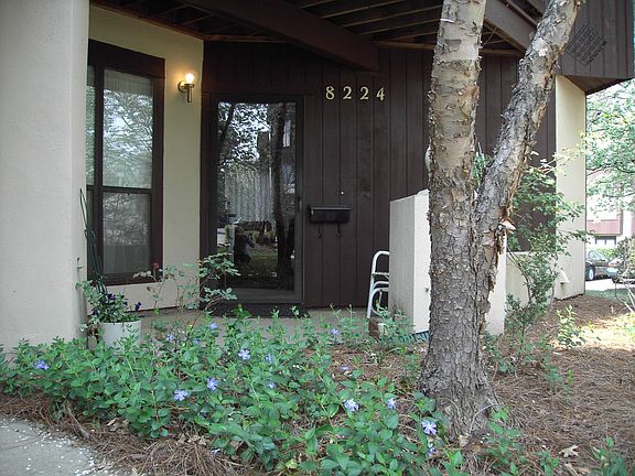 Entrance with covered patio