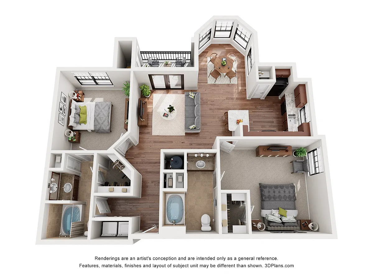Floor plan B1