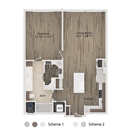 Floor plan A3c