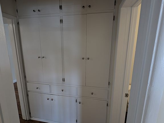 Large bonus storage closet in hallway