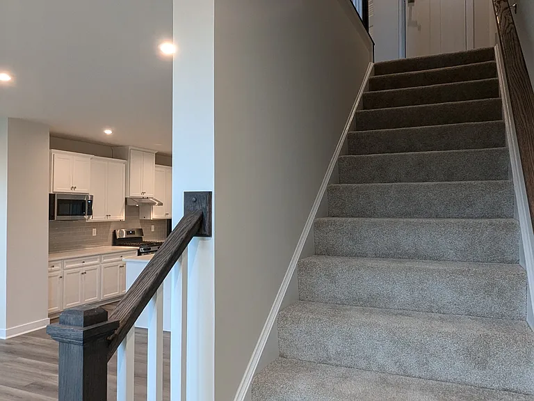 stairs to upper level bedrooms
