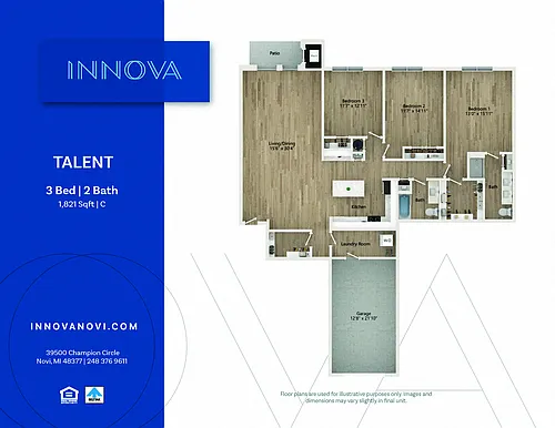 Floor plan Talent