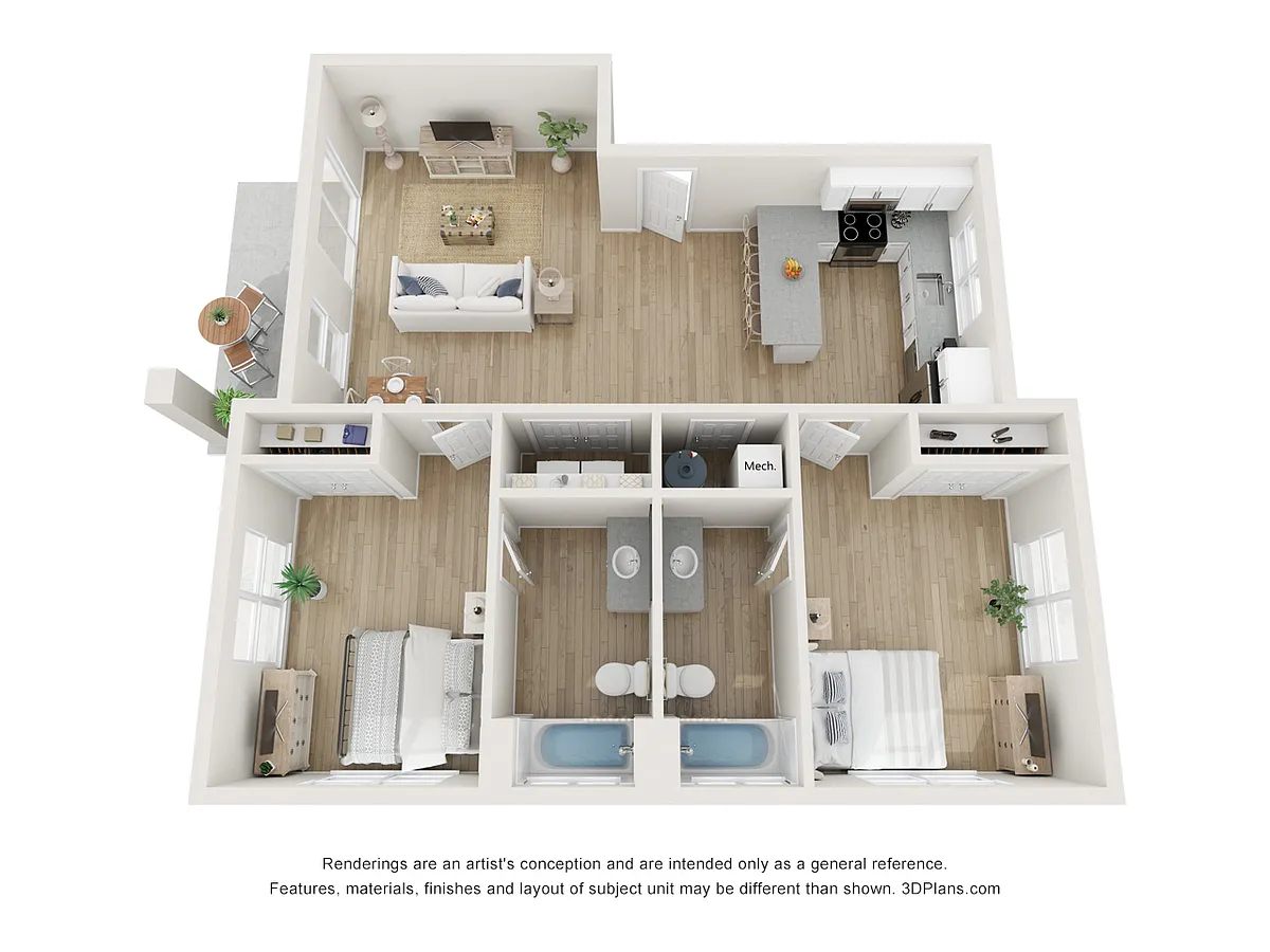 Floor plan The Spencer