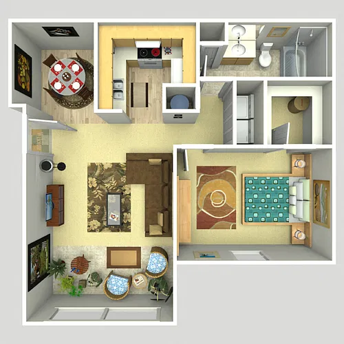 Floor plan The Chestnut