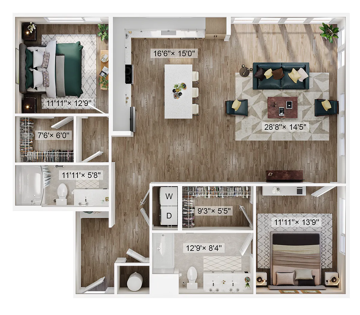 Floor plan 2CT