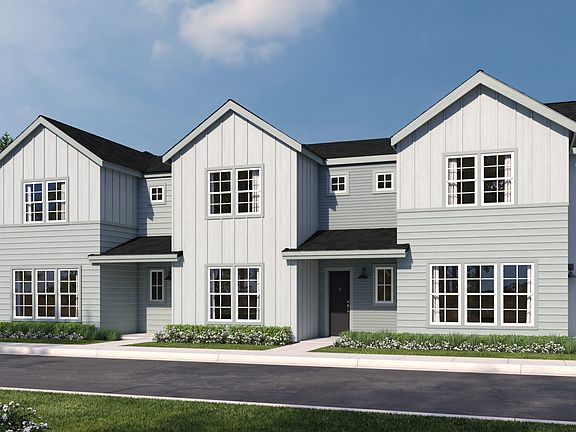 Farmhouse inspired architecture with a modern twist