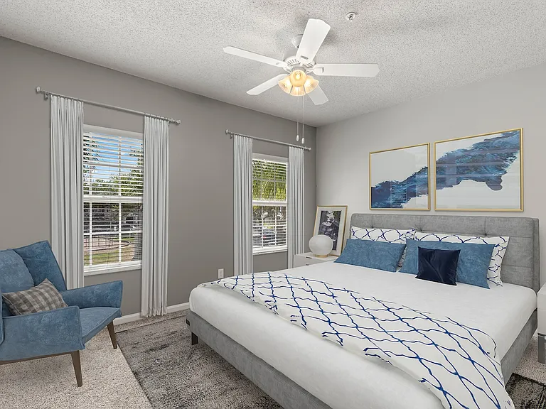 Accent Wall in Bedroom