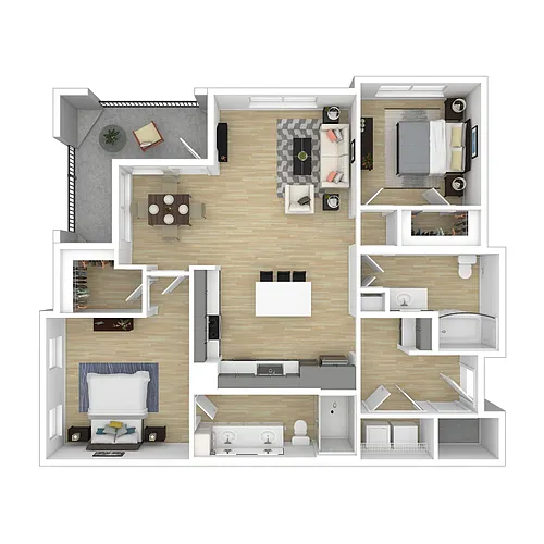 Floor plan B2