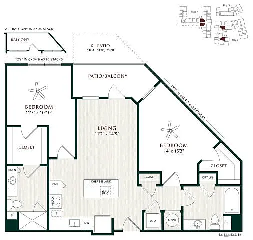 Floor plan B2