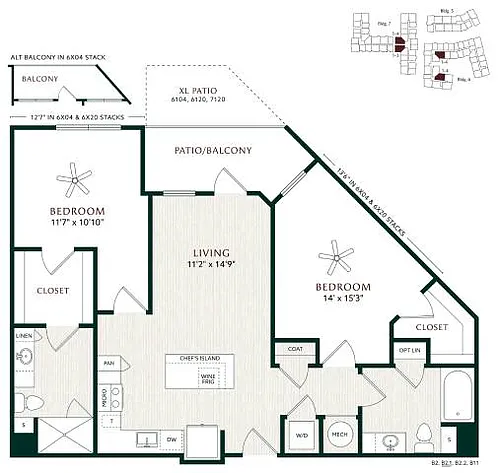 Floor plan B2