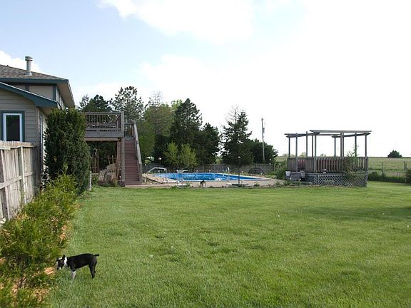 Back of Property from NE corner