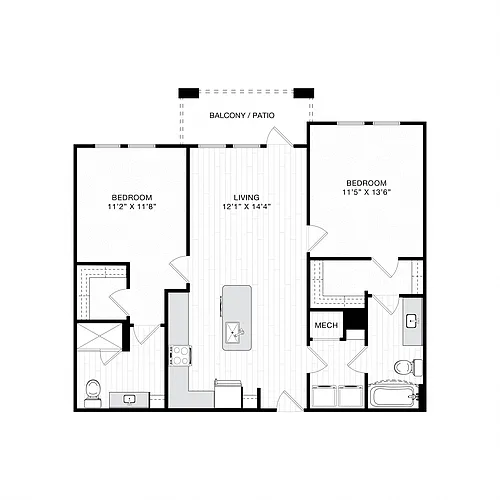 Floor plan The Henderson I