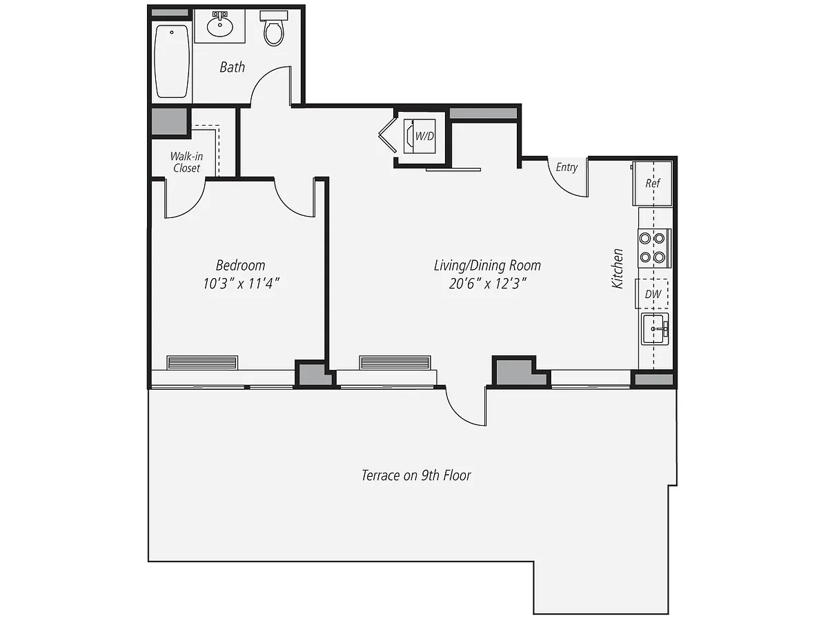Floor plan A23