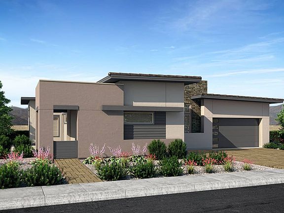 PLAN 3 - ELEVATION B DESERT TRANSITIONAL