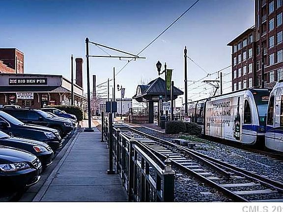 lightrail across street