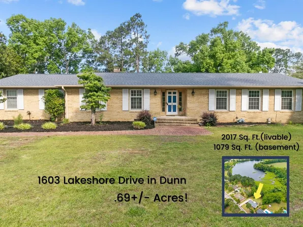 1603 Lakeshore Dr, Dunn, NC 28334