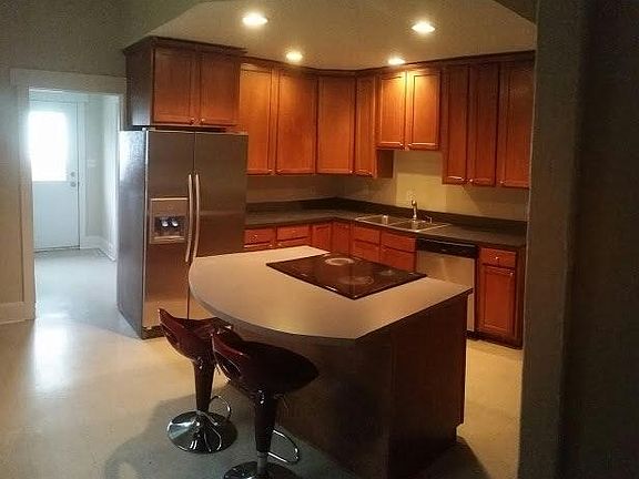 Beautiful Kitchen with microwave, range, fridge and plenty o