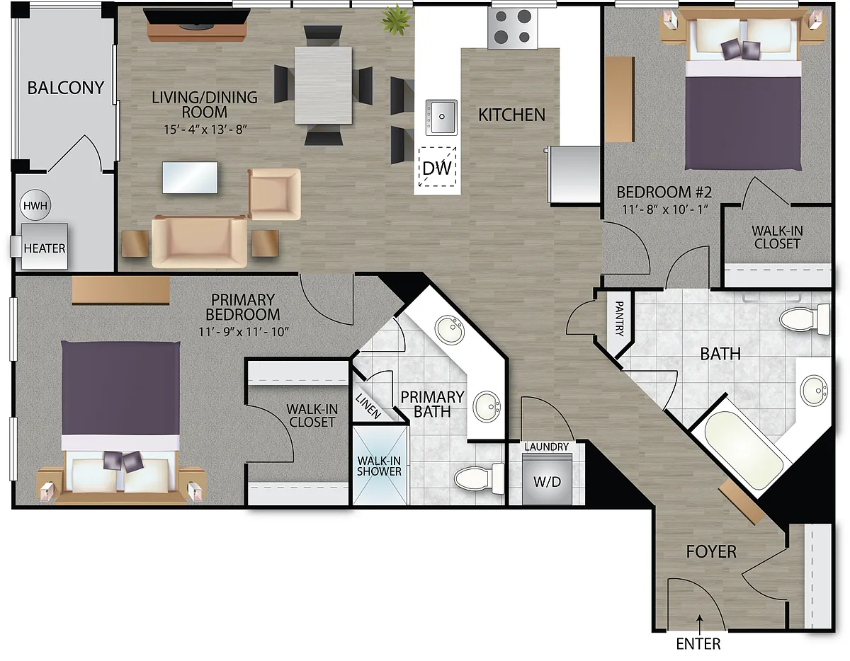 Floor plan B05