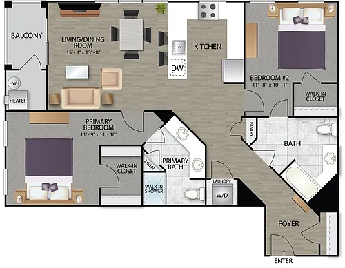 Floor plan B05