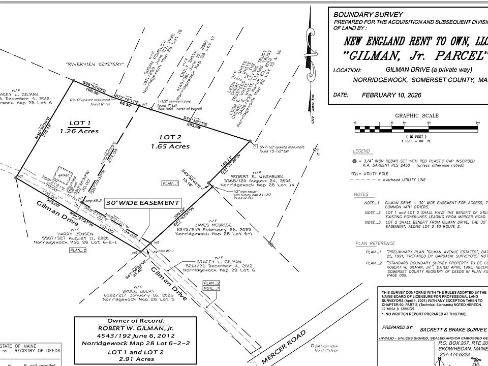 1st image of 0 Gilman Drive Lot 1